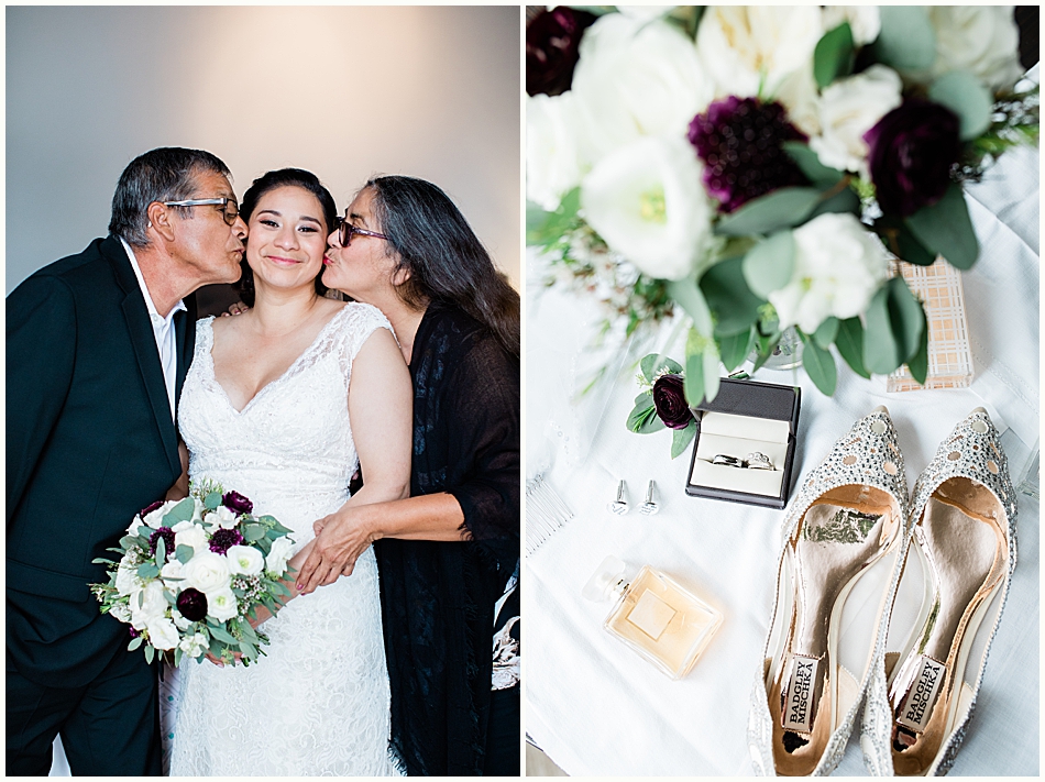 Chicago Wedding details and bride photo by Tee Lambert Photography