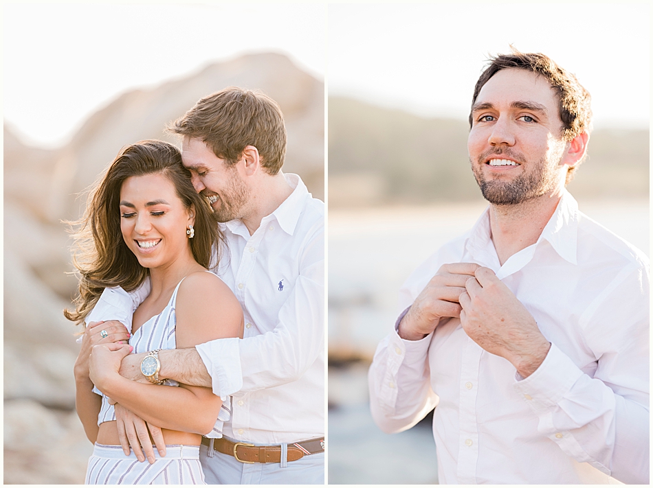 Groom-to-be engagement session