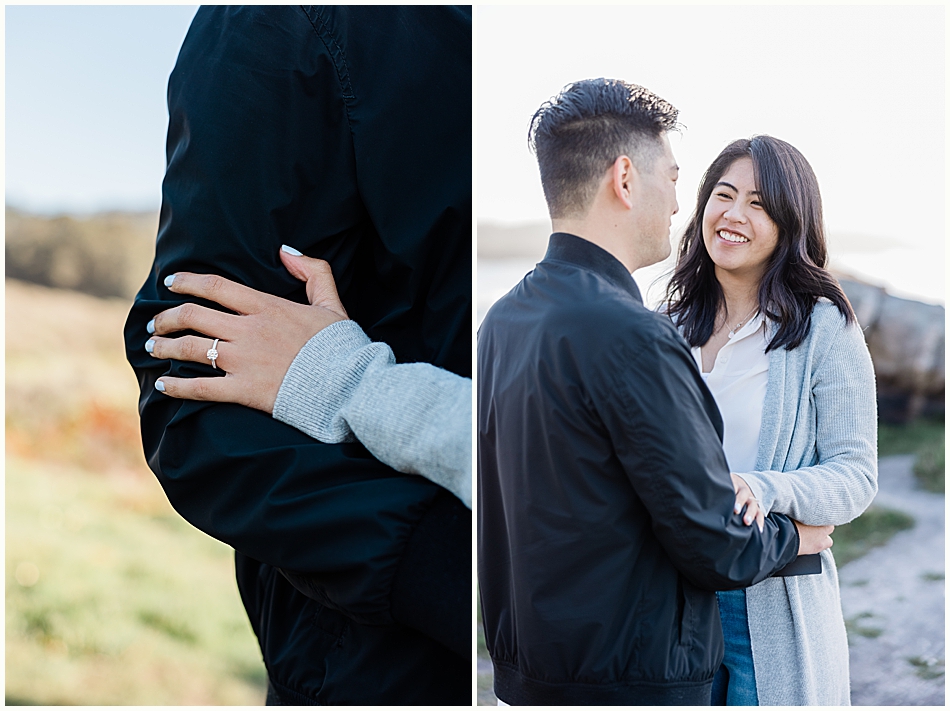 California beach proposal by Tee and Rebecca Photography