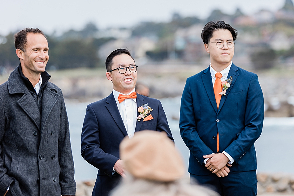 Lovers Point Beach Wedding in Pacific Grove by Tee Lambert Photography