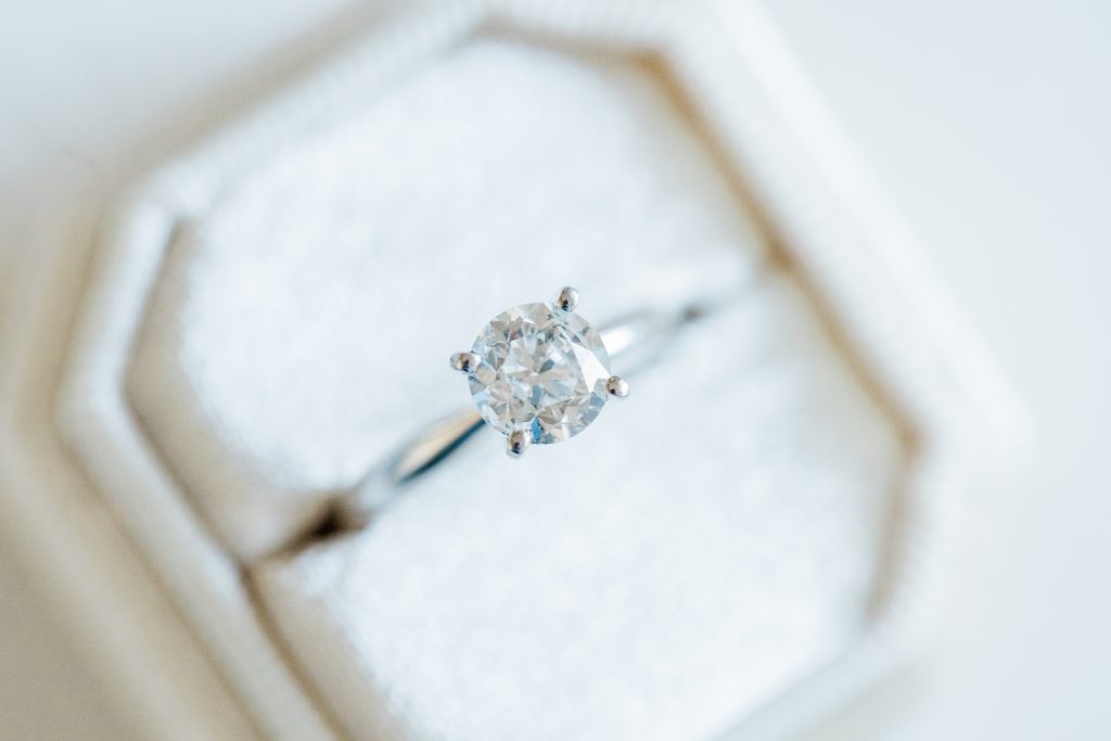 Solitaire Engagement Ring by Tee Lambert Photography