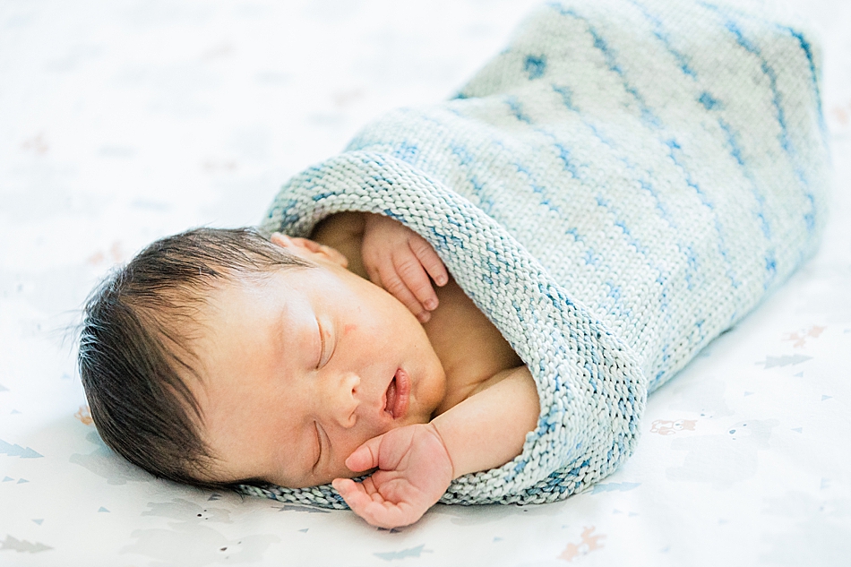 Hollister newborn baby boy photo