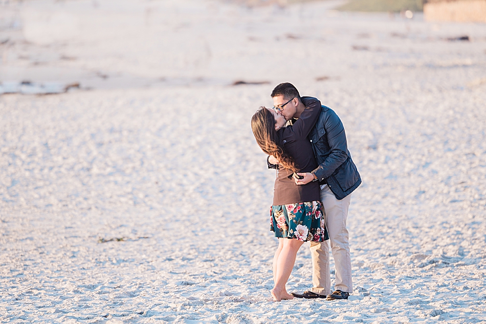 California beach wedding proposal photographer