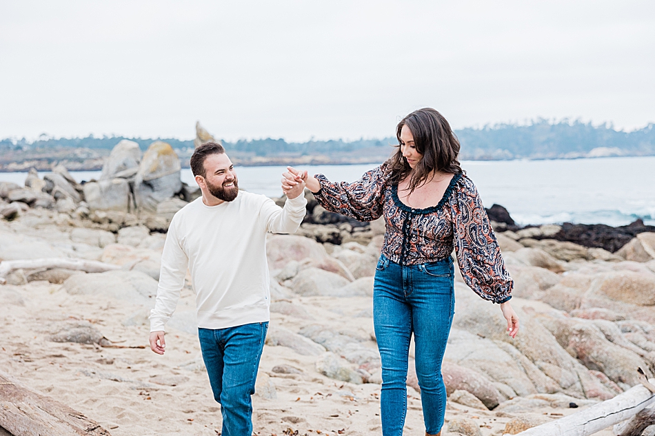 Engagement Photo by Tee and Rebecca Photography | Monterey Wedding Photographer
