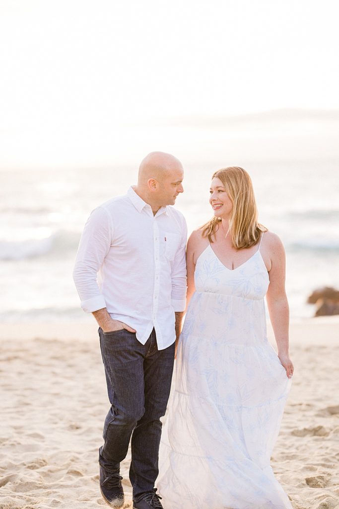 Beach Engagement Photo Outfits