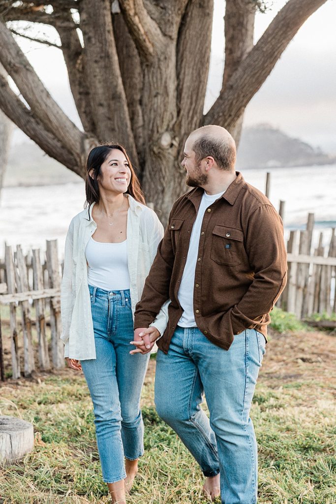 Carmel Engagement Photo by Tee and Rebecca Photography | California Wedding Photographer