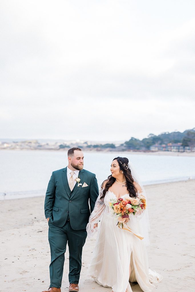 Monterey Beach wedding
