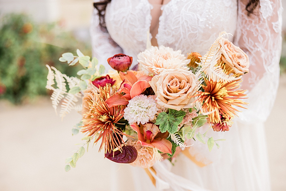 Wedding florals in Monterey, California