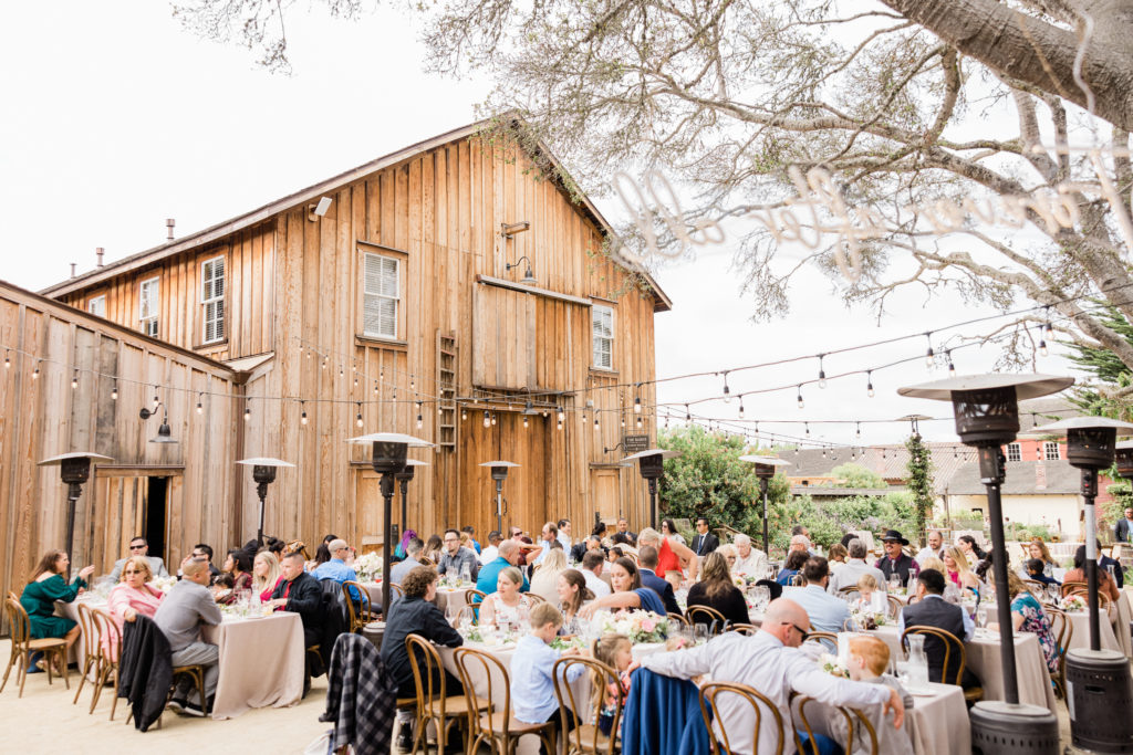 Monterey outdoor wedding venue