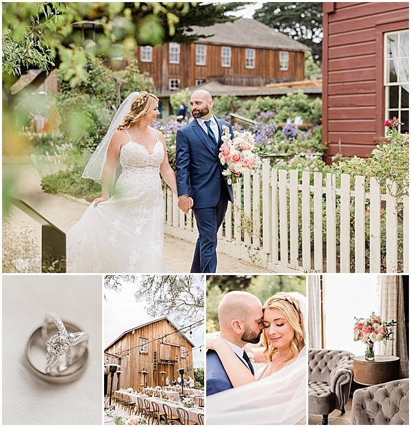 The Barns at Cooper Molera Monterey wedding photographer by Tee and Rebecca Photography