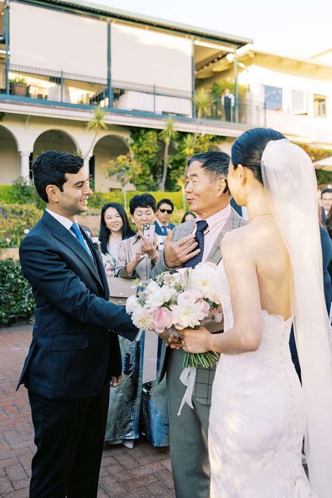 La Playa Hotel Wedding ceremony