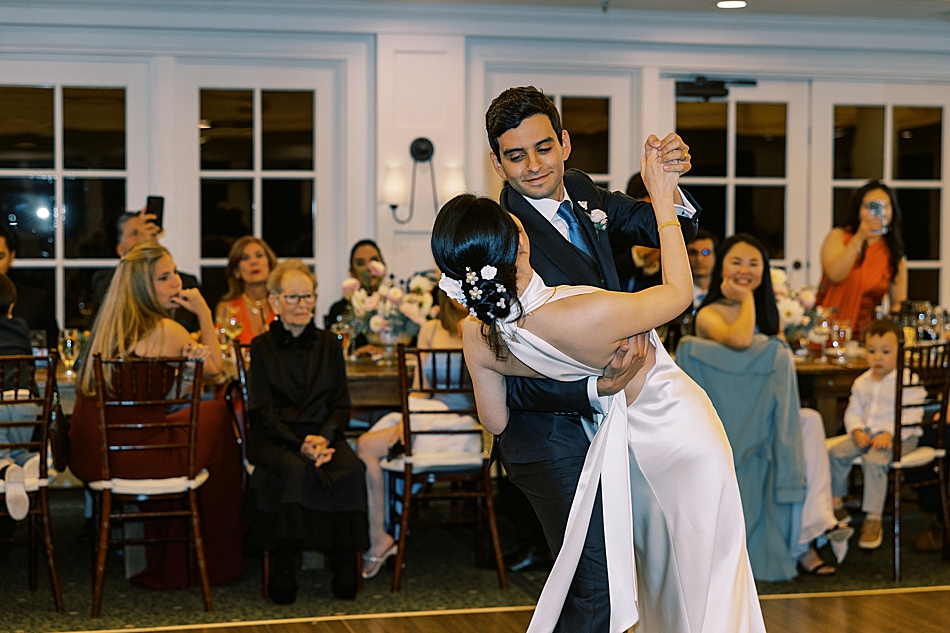 La Playa Hotel Wedding first dance