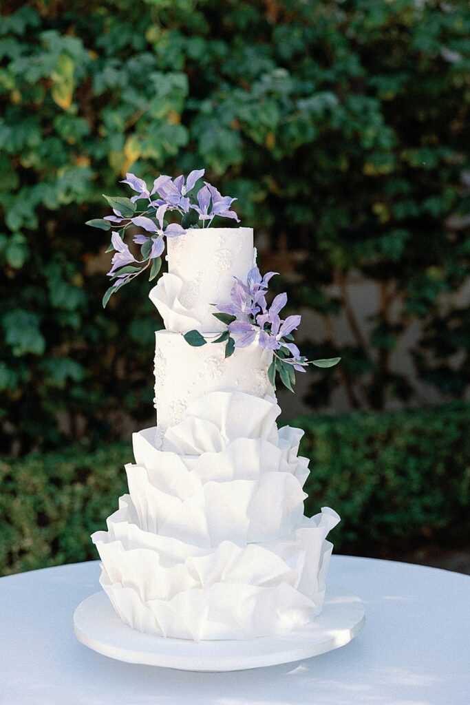 Four Layered Wedding Cake