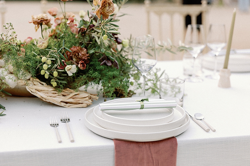 dinner setting